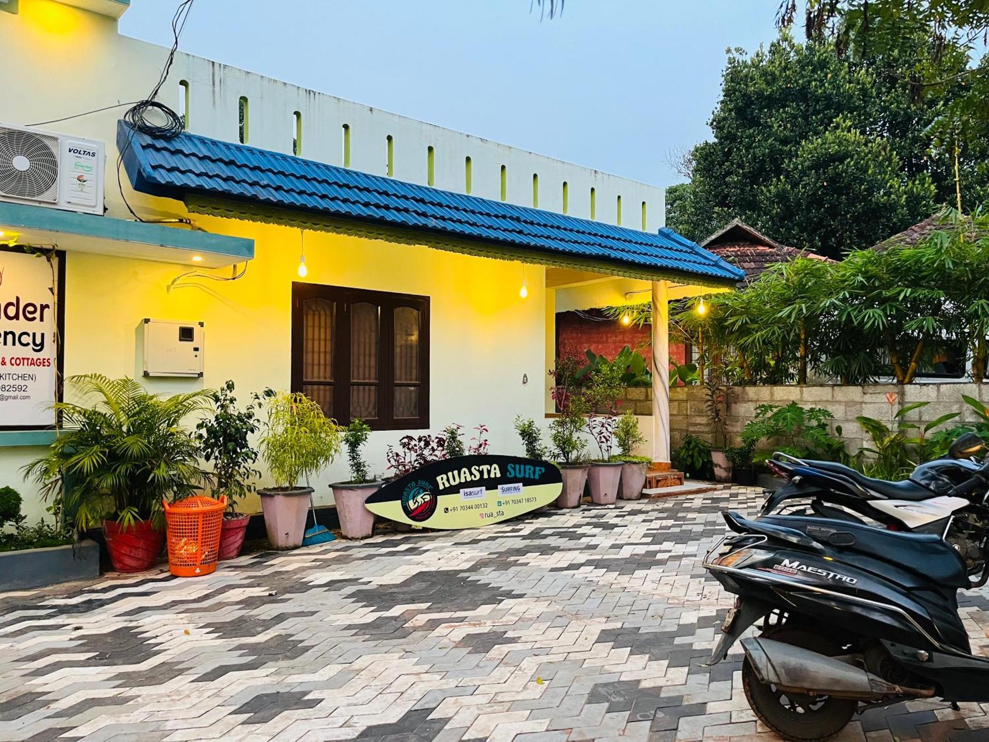 Lavender Residency Bed & Breakfast Varkala Dış mekan fotoğraf