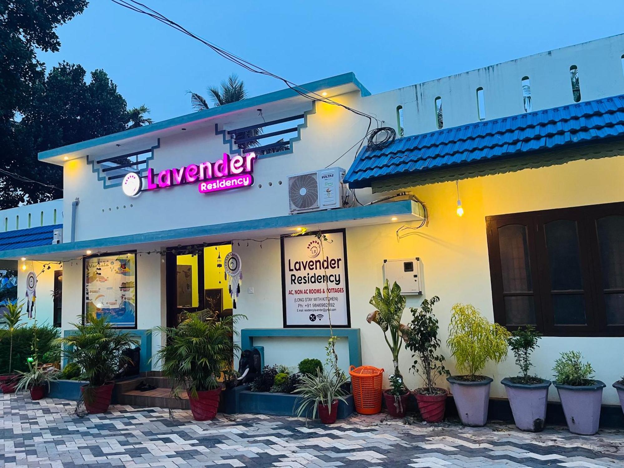 Lavender Residency Bed & Breakfast Varkala Dış mekan fotoğraf