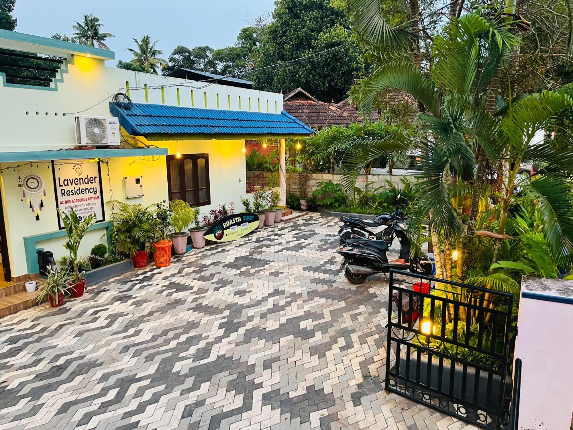 Lavender Residency Bed & Breakfast Varkala Dış mekan fotoğraf