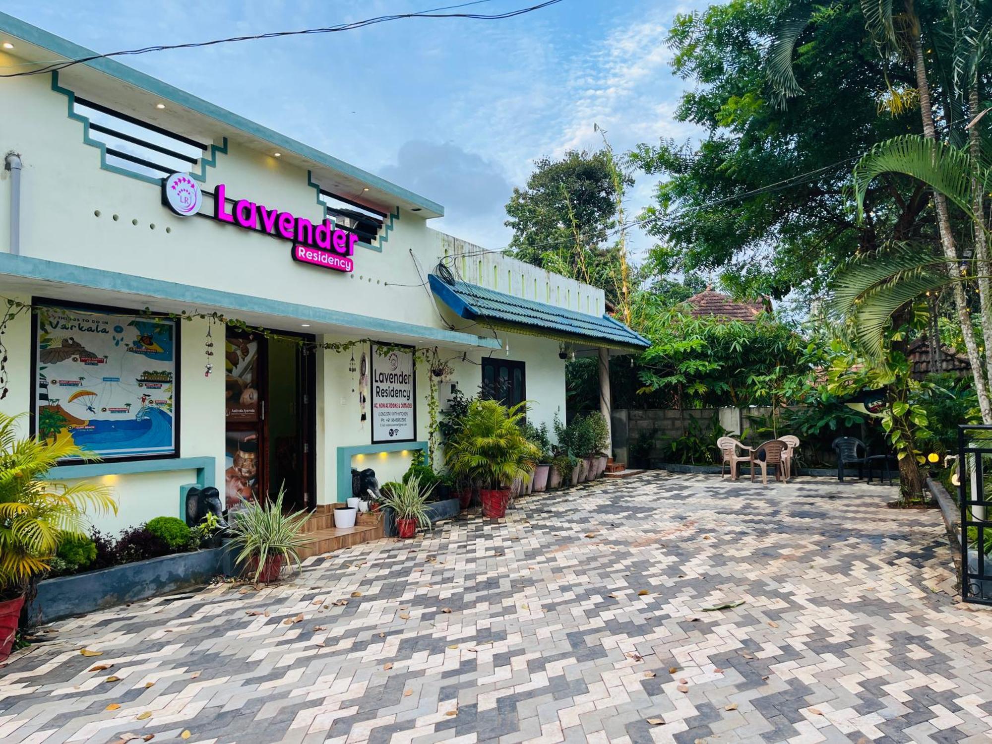 Lavender Residency Bed & Breakfast Varkala Dış mekan fotoğraf